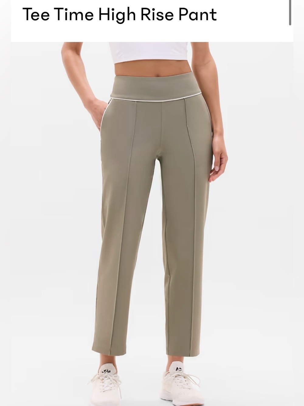 Athleta Tee Time High Rise Pant